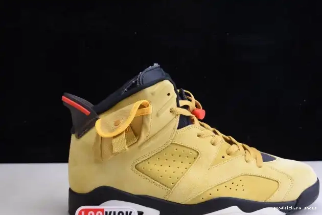 JORDAN 6 X AIR YELLOW TRAVIS SCOTT CN1084-300 0515